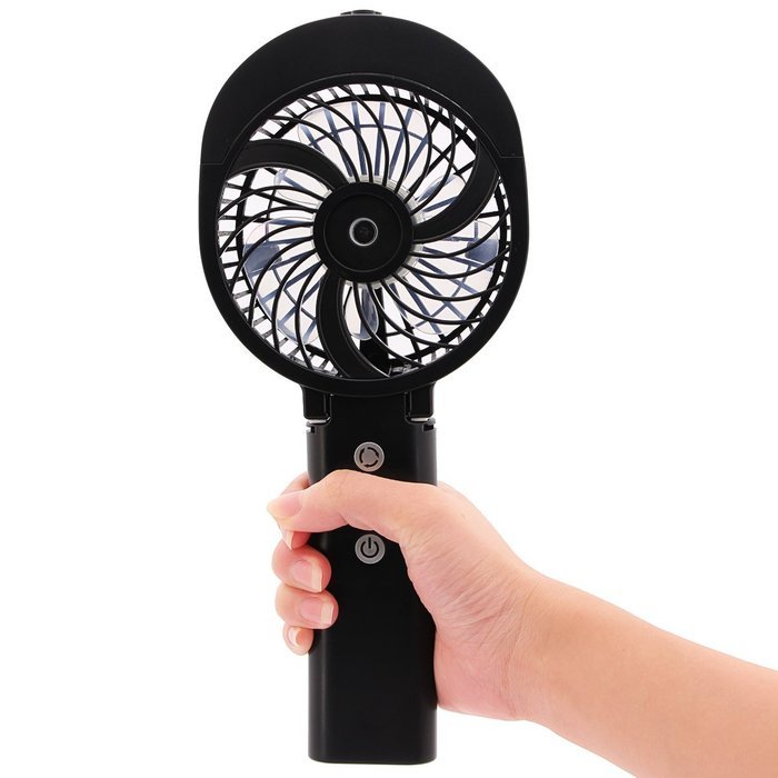 DOIOWN Handheld Portable Table Mini Fan Battery Rechargeable (Blue) N10