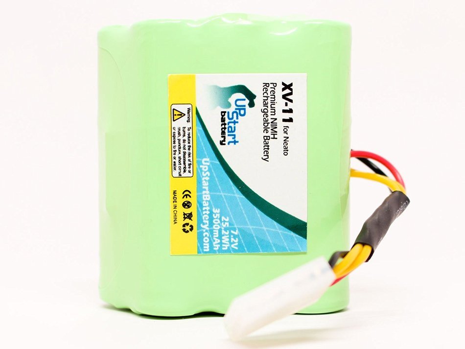 Neato XV Signature Pro Battery and Filter - Kit Includes Neato Battery and 2 Filter (3500mAh, 7.2V, NI-MH) N4