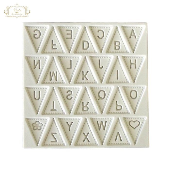 Vivin Patchwork Quilt Cake Mould Silicone Design Mat for Cake Decorating Cupcakes Sugarcraft Candies Pearl Fondant... N3