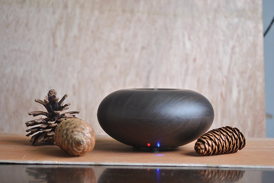 BlueFire Aromatherapy Essential Oil Diffuser, Portable Ultrasonic Cool Mist Aroma Humidifier with 7 Color-Changing... N4