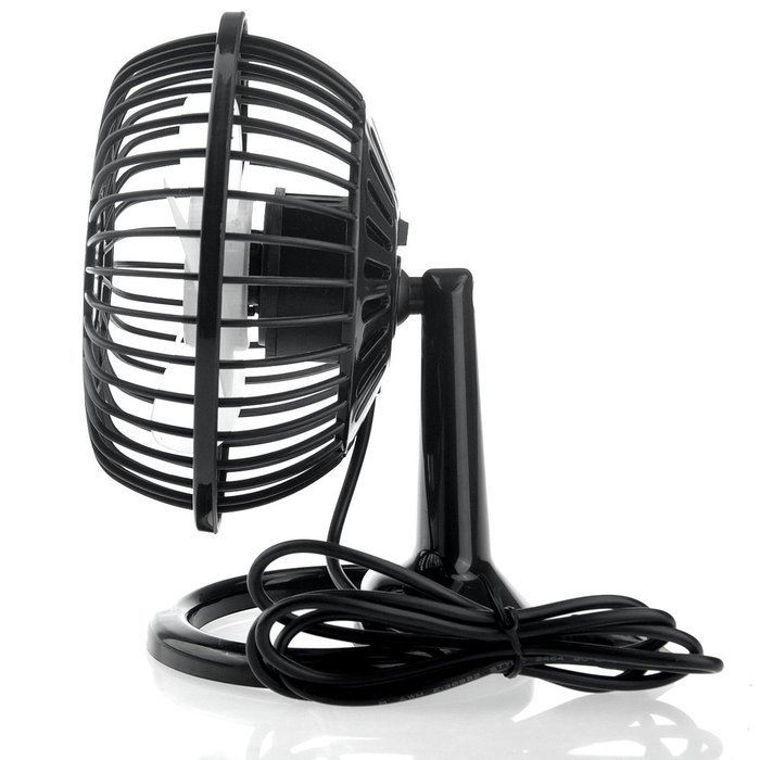 Bangcool Mini Fan Innovative Battery USB Power 360 Degree Adjustable Spin Mute Electric Fan for PC/Notebook/Laptop... N22