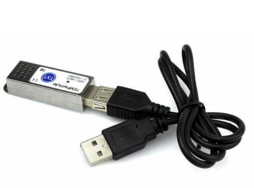 BW PC USB Powered Thermometer Temperature Sensor Data Log- Remote Viewing - Silver
