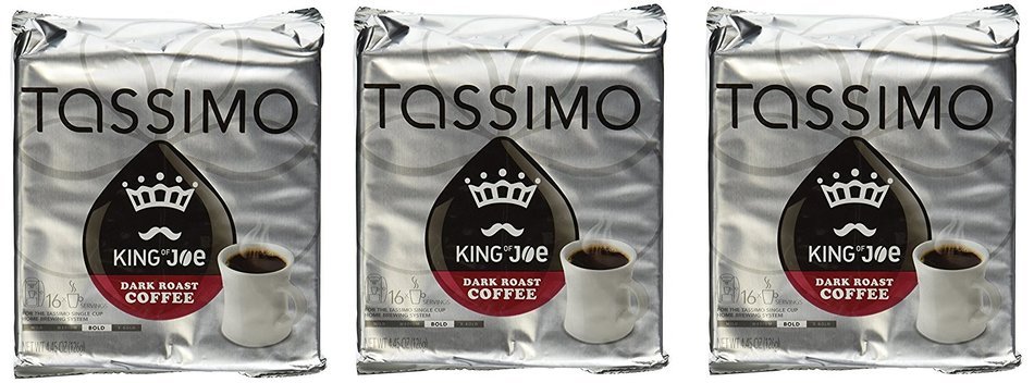 Tassimo King of Joe Dark Roast, 16-Count , 4.45 Oz N7