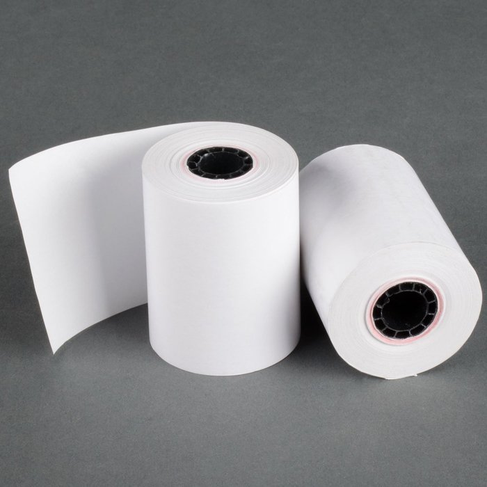 2-1/4" X 50' (100 ROLLS) For Verifone VX520 First Data FD400 Nurit 8000 8020 STP-103 Thermal Paper Rolls BPA Free...