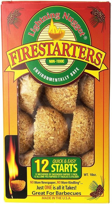 Lightning Nuggets Inc 0-47815-14175-7 12-Count Firestarters N2