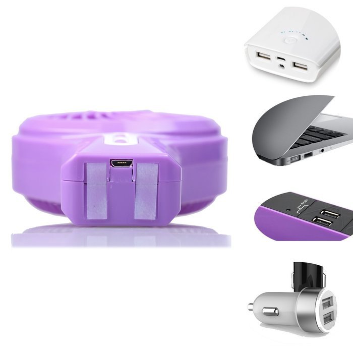Portable Misting Fan, Silent Handheld USB Mini Fan with Personal Cooling Humidifier for Outdoor Hydrating Water... N14