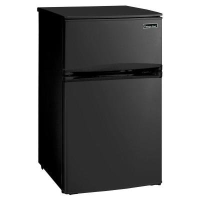 Magic Chef HMDR310BE 3.1 cu. ft. Mini Refrigerator in Black With Can Dispenser and Removable Shelves N2