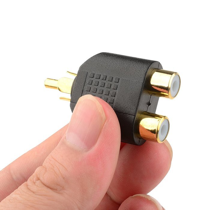 Cable Matters 5-Pack, Gold Plated 3-RCA Coupler N40