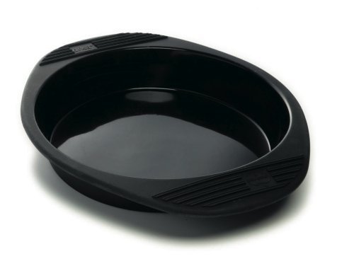 Mastrad 10" Silicone Cake Pan. Color Black.