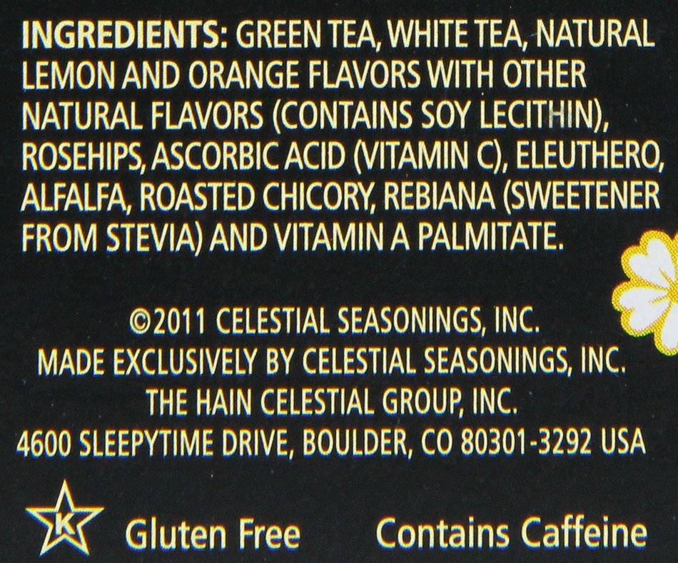 Celestial Seasonings Decaf Mint Green Tea, 20 Count (Pack of 6) N18