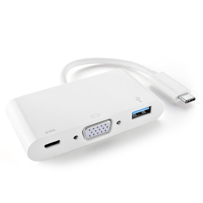 TNP USB Type C to HDMI Adapter - USB-C 3.1 Male to HDMI Female High Speed Ultra HD UHD 4K 1080P Video Audio AV... N8