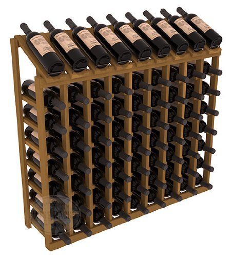 Wine Racks America Redwood 9 Column 8 Row Display Top Kit. 13 Stains to Choose From! N3