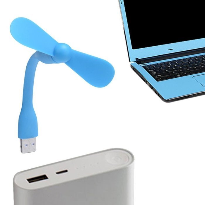 AMA(TM) Portable Flexible Mini USB Cooling Fan Air Conditioner Cooler for Laptop Computer (Hot Pink) N12