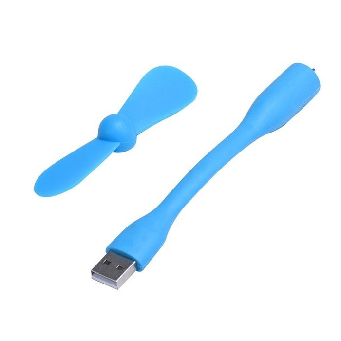 AMA(TM) Portable Flexible Mini USB Cooling Fan Air Conditioner Cooler for Laptop Computer (Hot Pink) N13