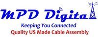 Ham and CB Radio PL-259 UHF Male RG-213 Jumper | MIL-C-17/163A RG213 PL259 Low-loss Shielded Coax Cable, 4-Feet N3