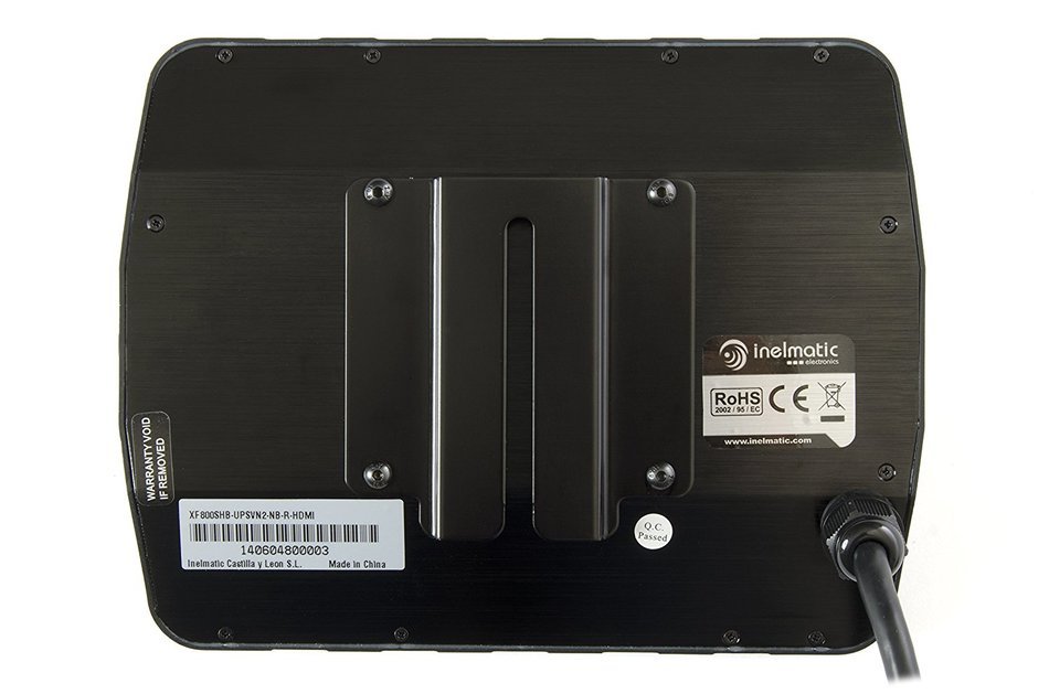 Inelmatic Industrial Grade Waterproof Sunlight Readable 8" Touch Screen Monitor N2