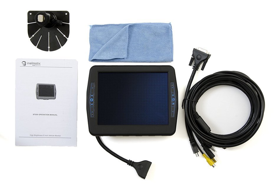 Inelmatic Industrial Grade Waterproof Sunlight Readable 8" Touch Screen Monitor N3