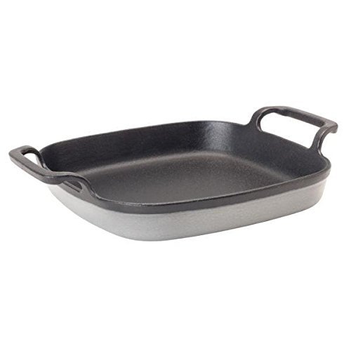 Weathered Grey 8.5" Baking Dish, Bayou Classic, 7771S, Enameled Cast Iron