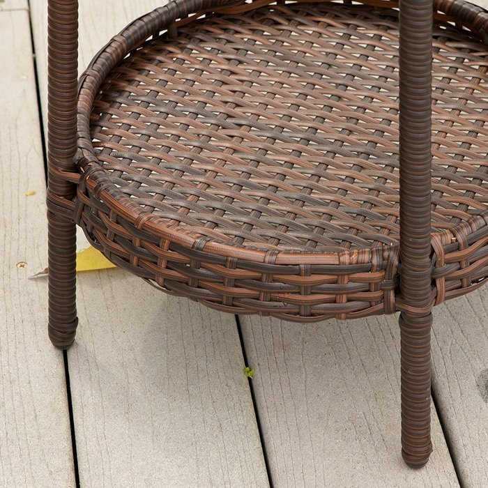 Lambert Wicker Beverage Ice Chest - 2 pc Set