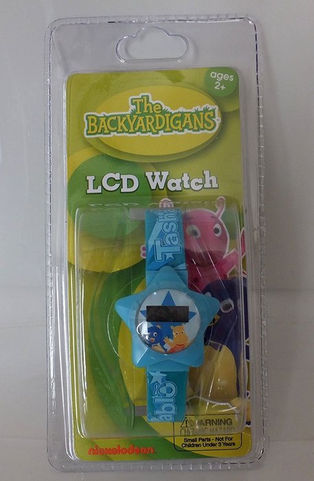 Nickelodeon the Backyardigans Kids Digital LCD Watches - Light Blue Star