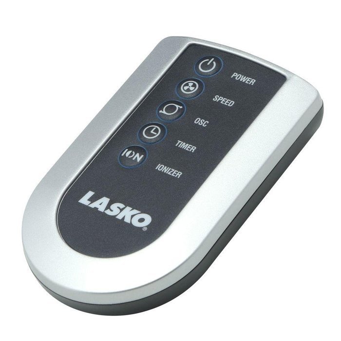 Lasko 42 in. 3 Speed Electronic Tower Fan with Remote Control, Black N5