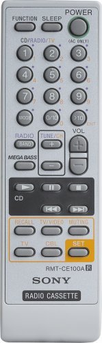 Sony CFD-E100 Portable CD Radio Cassette Recorder