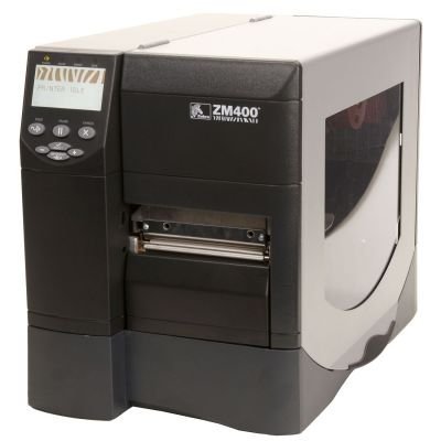 Zebra ZM400-3001-5000T Direct Thermal/Thermal Transfer Desktop Label Printer, 300 DPI, 4.09" Print Width, 8"/sec...