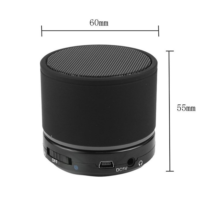 Portable Wireless Bluetooth Stereo Speaker Microphone 4.0 Compatible with Any Bluetooth Enabled Media Device for... N16