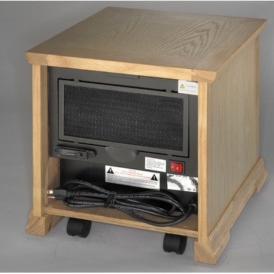 Dynamic 1,500 Watt Portable Electric Infrared Cabinet Heater with automatic overheat protection, flexible and... N4