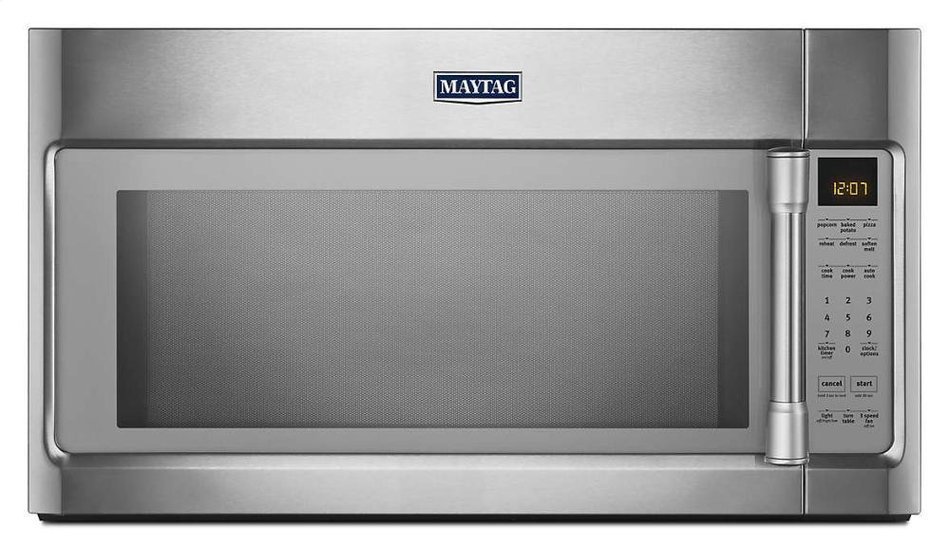 2.0 Cu. Ft. 1000W Over-the-Range Microwave with Sensor Cooking Finish: Stainless Steel by Maytag