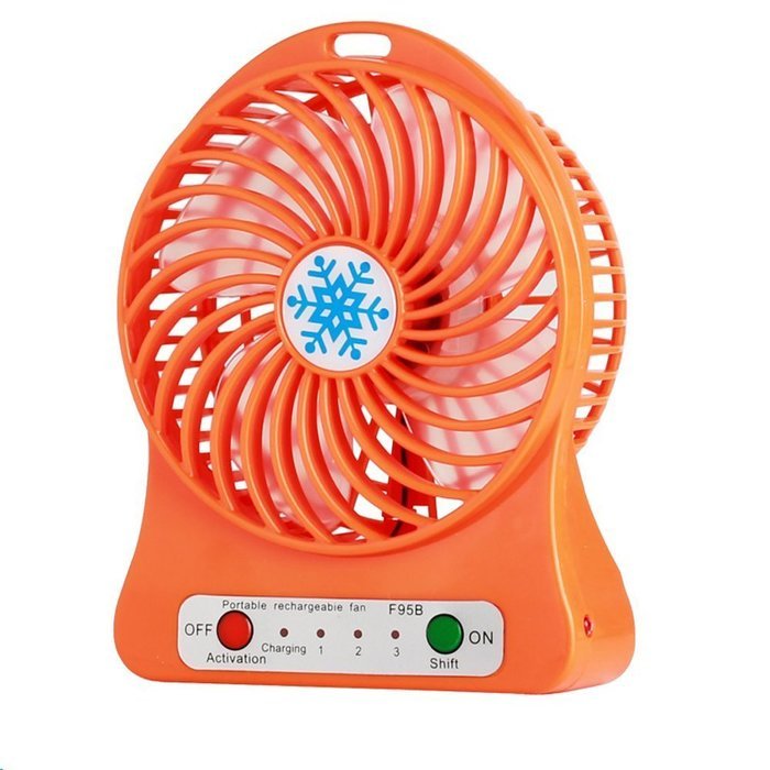 OBest Batteries/USB Powered Portable Mini Air Conditioning Fan