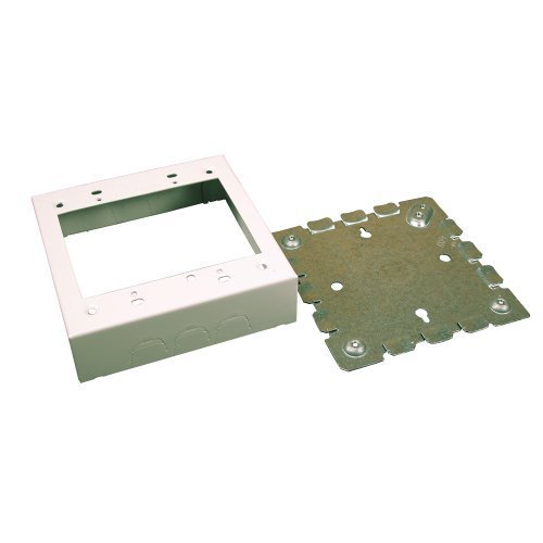 Wiremold/Legrand BW32 Metal Raceway 2-Gang Outlet Box by Wiremold