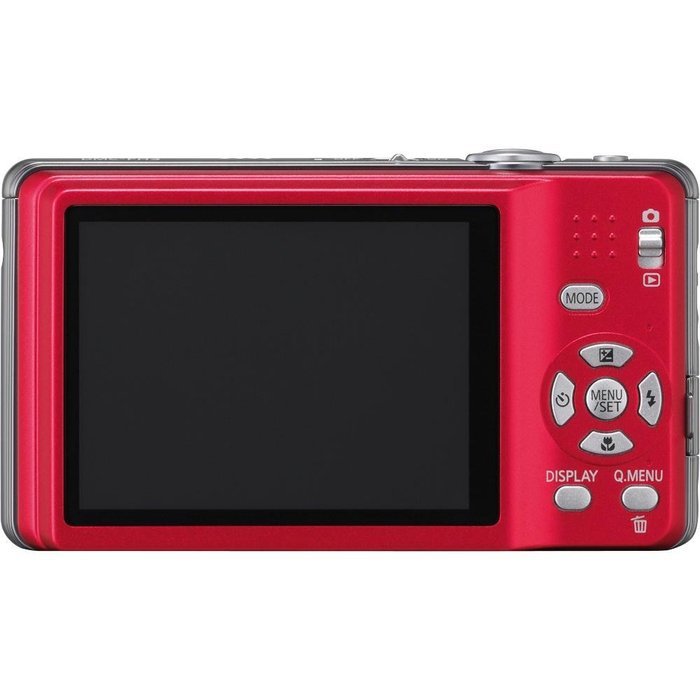 Panasonic Lumix DMC-FH3 14.1 MP Digital Camera with 5x Optical Image Stabilized Zoom and 2.7-Inch LCD (Red)