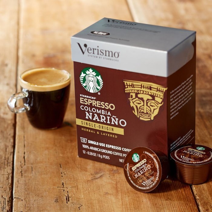 Starbucks Single Origin Colombia Narino Espresso Verismo Pods