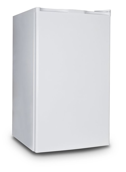 Commercial Cool CCRD32B 3.2 Cu.Ft. Compact Double Door Fridge with True Freezer and R600a Refrigerant, Black N3