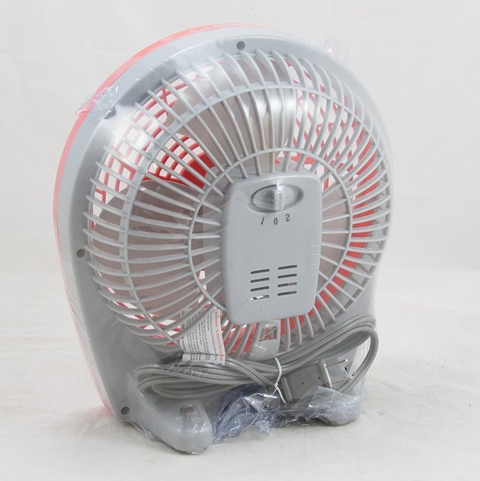 Dynex&acirc;&bdquo;&cent; - 9" Table Fan - Poppy Red N2