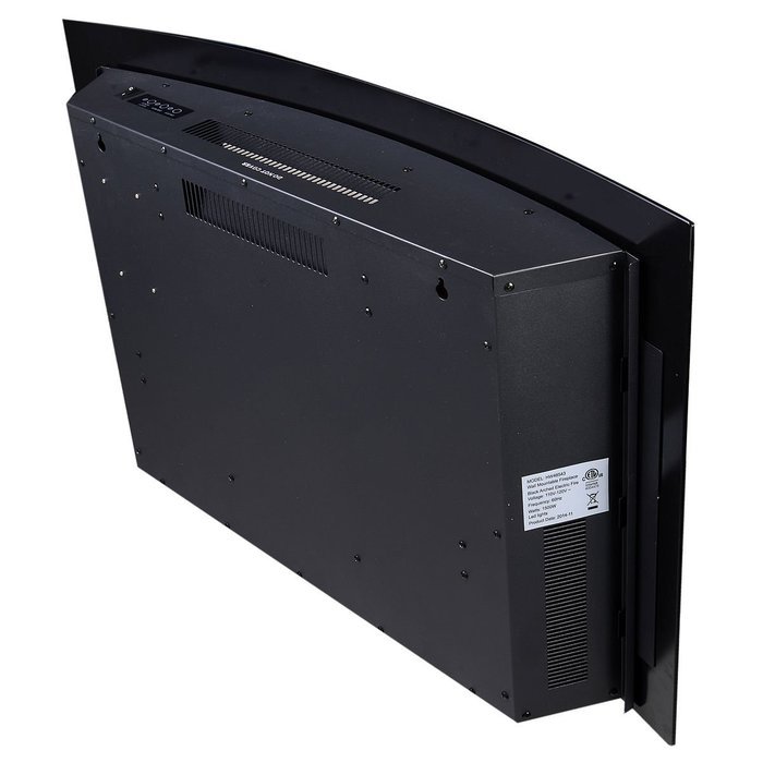 Wall-Mounted Fireplace Heater 35" XL Large 1500W Adjustable Electric With Remote Without Any Emissions Or Pollution N2