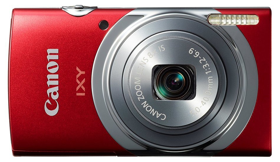 Canon Digital Camera IXY 130 about 16MP 8 times optical zoom IXY130 (Gray) - International Version
