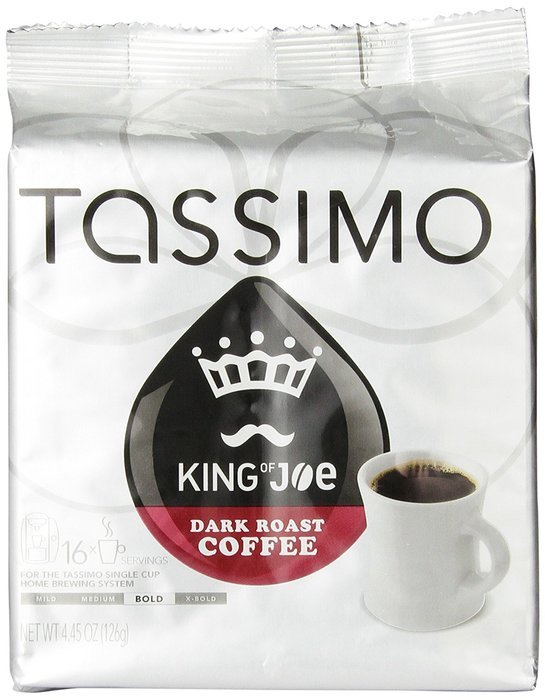 Tassimo King of Joe Dark Roast, 16-Count , 4.45 Oz N9