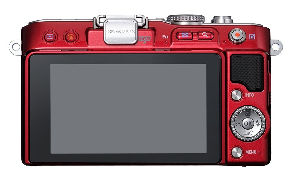 OLYMPUS mirror interchangeable lens PEN Lite E-PL3 body Red E-PL3 BODY RED - International Version (No Warranty)