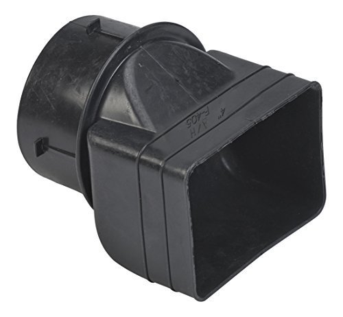 Mutual Industries 0465-0-0 Downspout Adapter, 3 x 4 x 4 by Mutual Industries