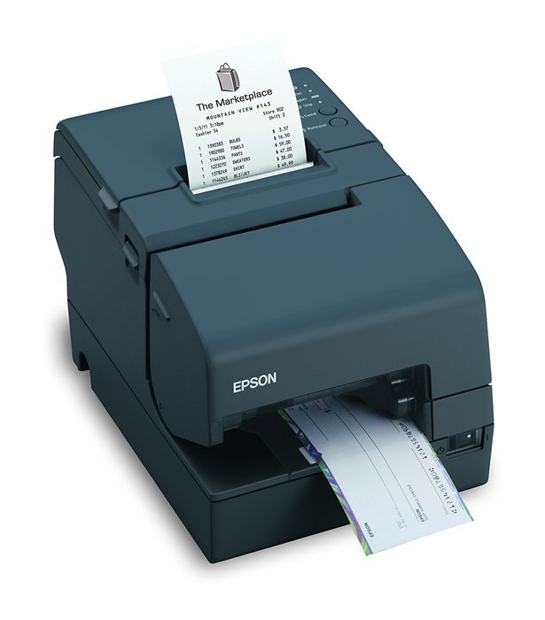 Epson C31CB25074 Printer, TM-H6000IV, PS-180 Not Included, Epson Dark Gray