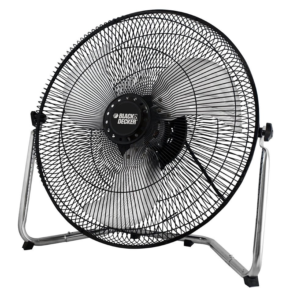 Black & Decker 18" High Velocity Floor Fan N2