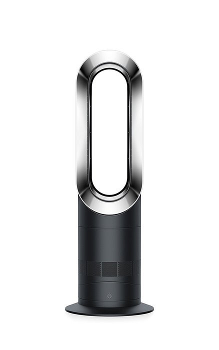 Dyson AM09 Fan Heater, Black/Nickel N9