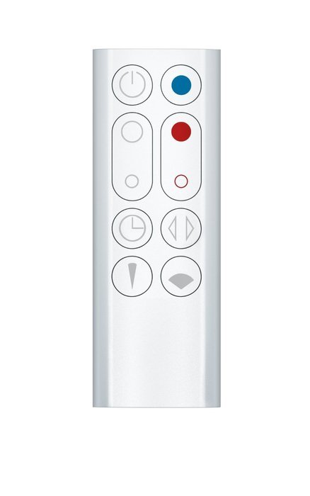 Dyson AM09 Fan Heater, Black/Nickel N12