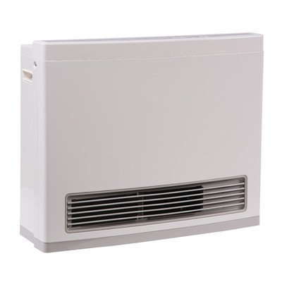 Propane Heater Wall Mount Fan Stainless Steel Indoor Warm 25 Watt 24000 BTU 1000 SQ FT NEW N2