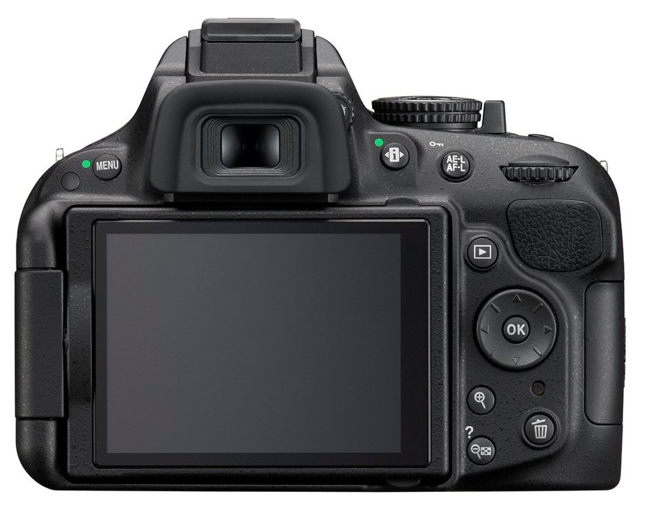 Nikon D5200 Digital SLR Camera Body Only - Black (24.1MP) 3 inch LCD