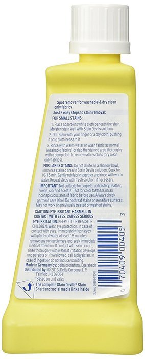 Carbona Stain Devils Formula 2 Stain Remover