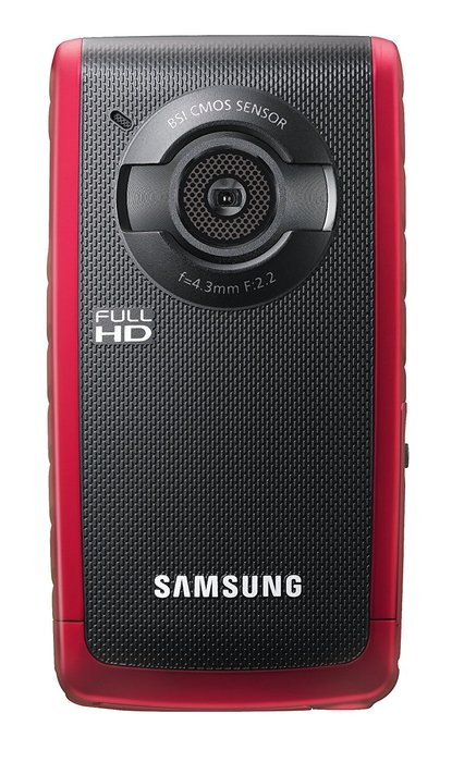 Samsung HMX-W200 Waterproof HD Recording with 2.4-inch LCD Screen (Red)