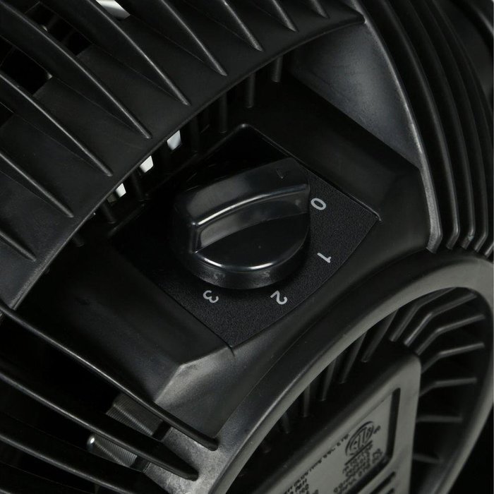 HDX 90&deg; Pivot High Velocity 9" Compact Indoor 3-Speed Tabletop Fan N2